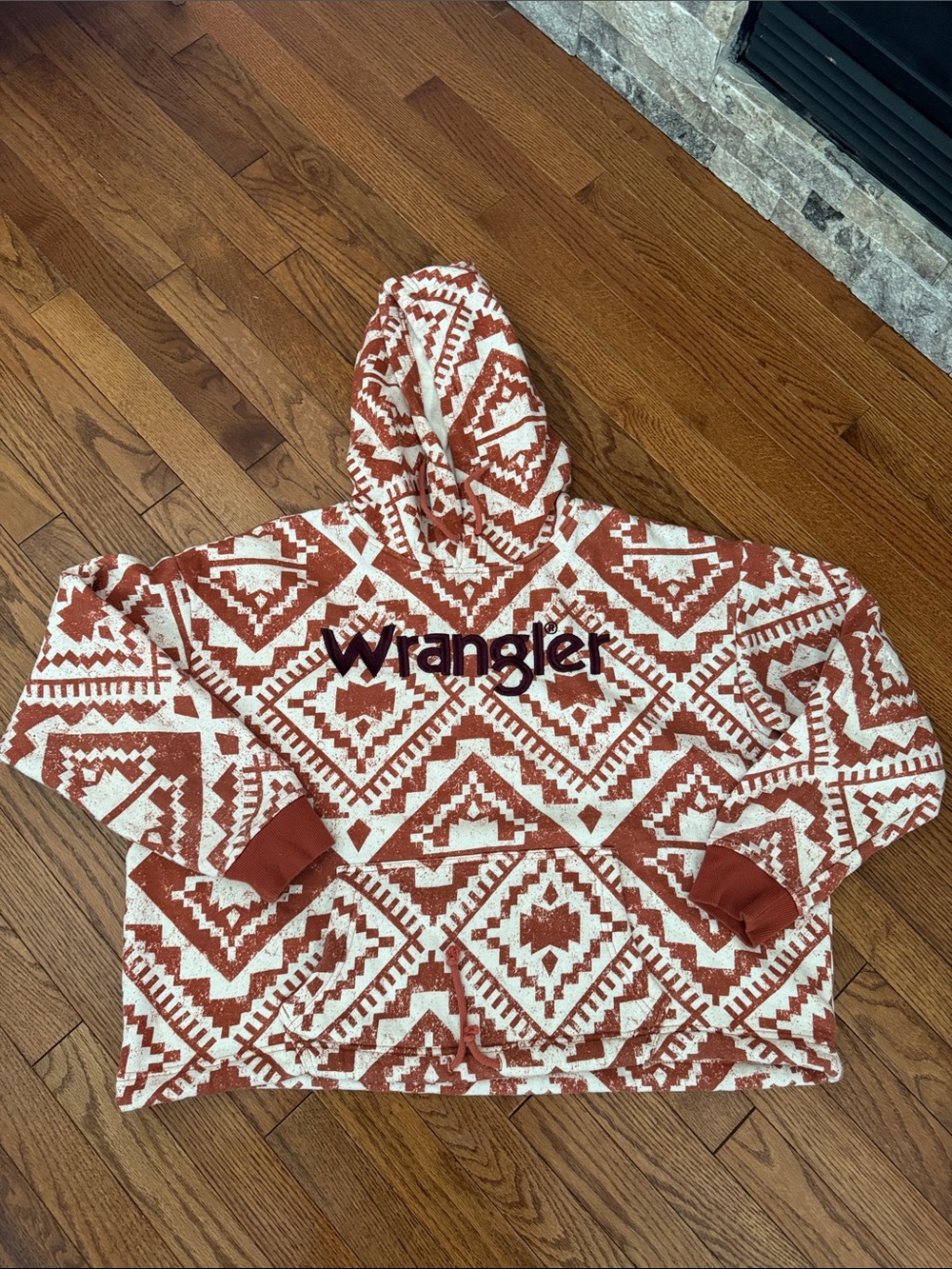 Wrangler Retro Cropped Hoodie